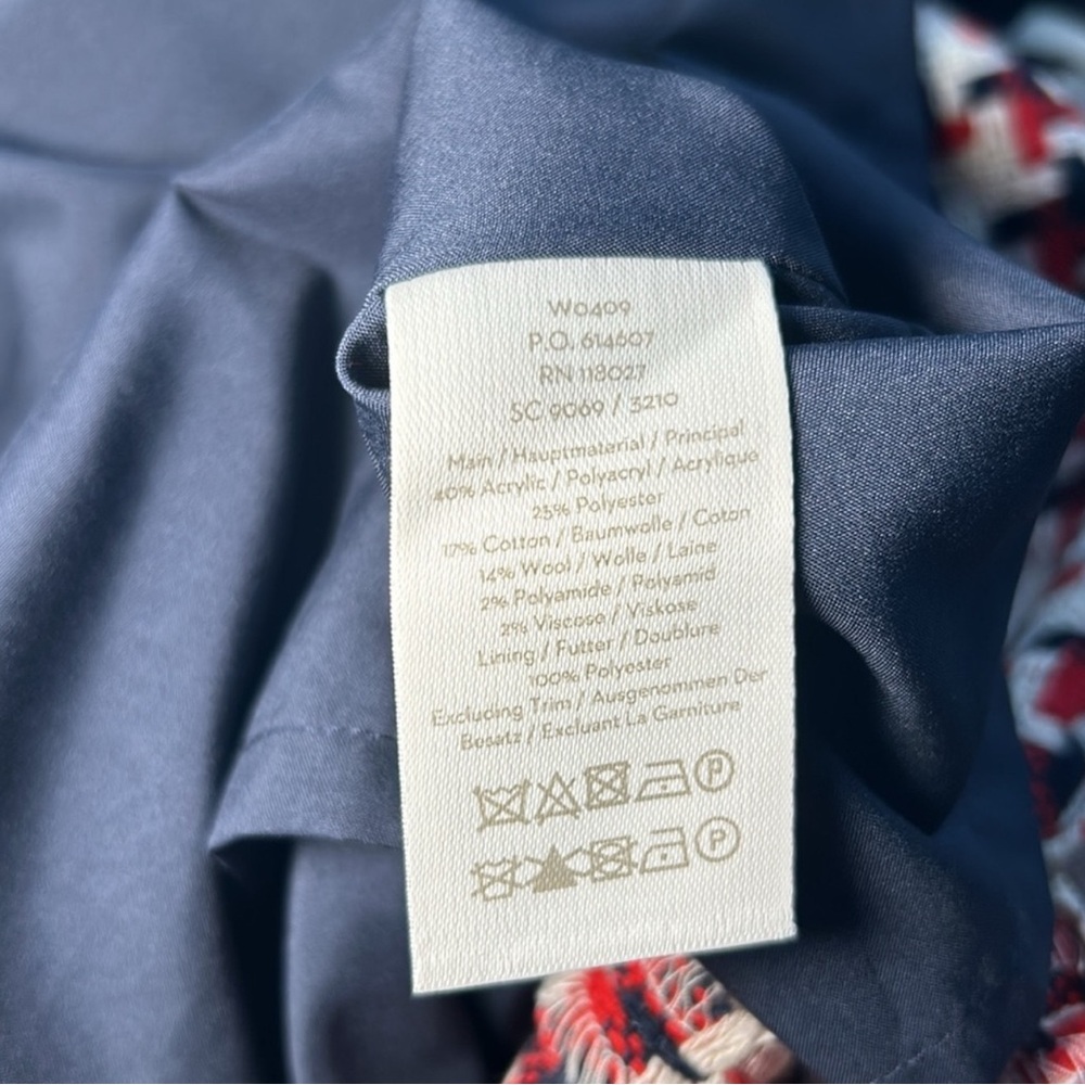 Boden Sleeveless Ayla Tweed Houndstooth Dress - Picture 6 of 6